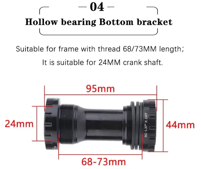 Racework XT Hollowtech Crankset GoodTime Cycle