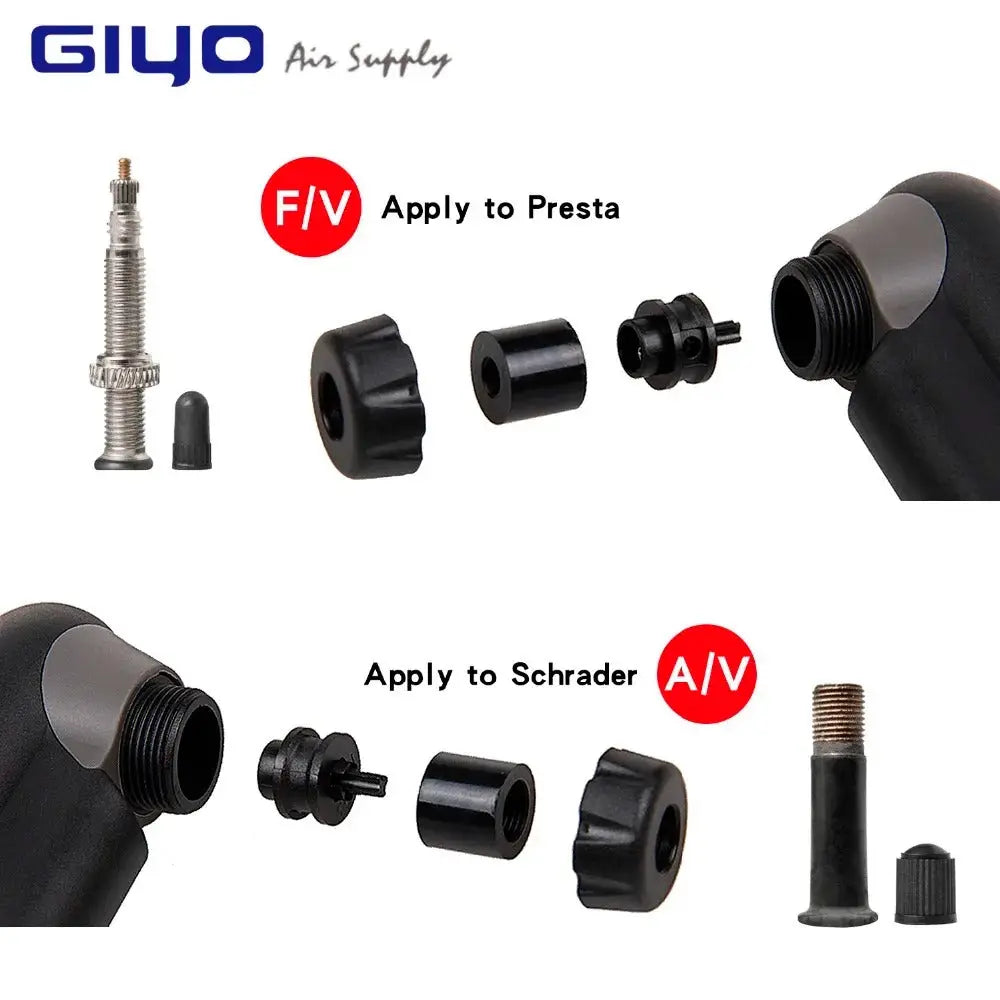 GIYO Mini Hand Pump - GoodTime Cycle