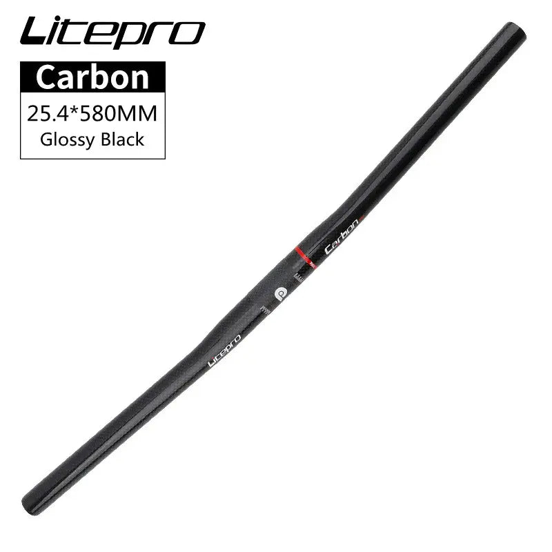 Litepro Carbon Fiber Straight Handlebar GoodTime Cycle