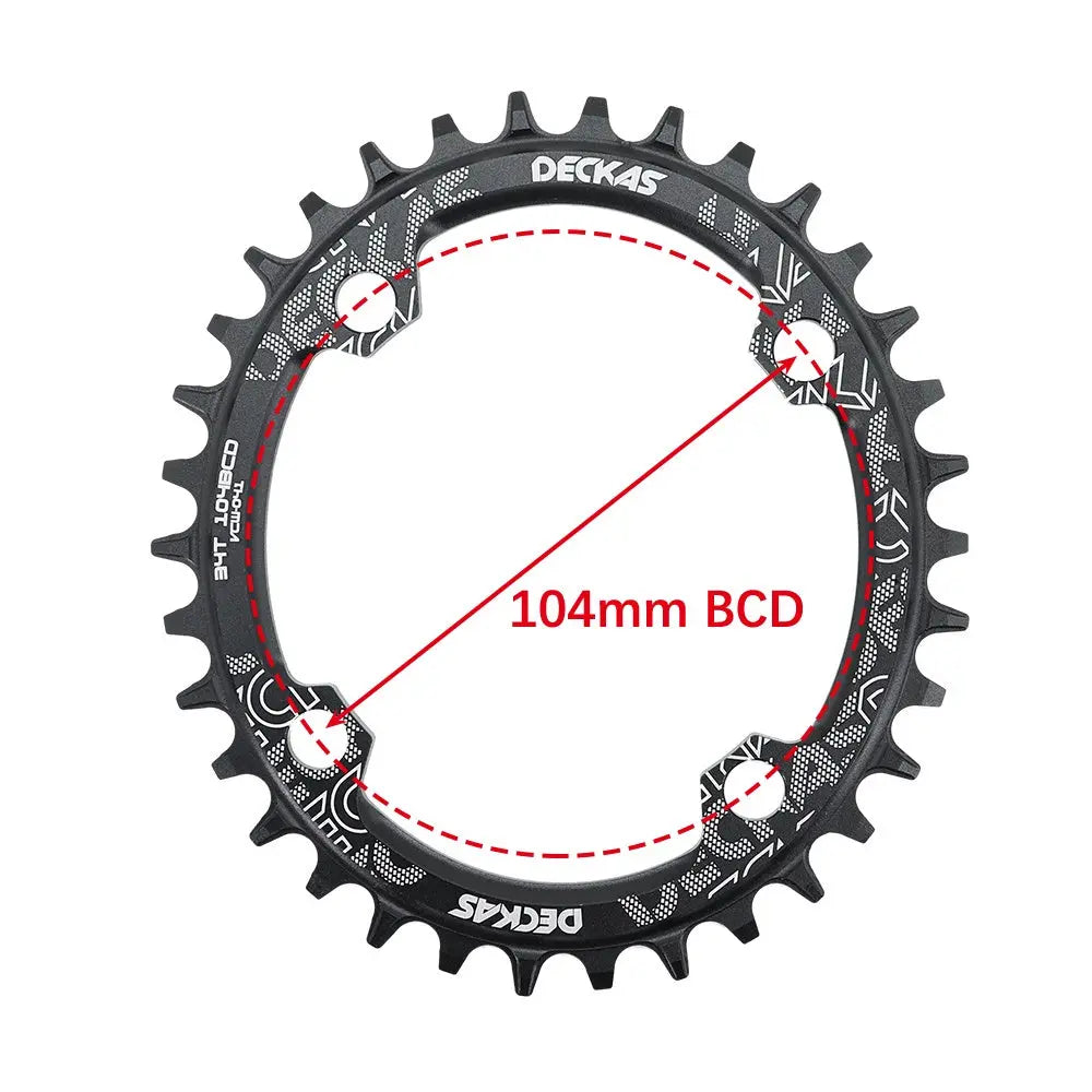 Deckas Oval Narrow Chainring GoodTime Cycle