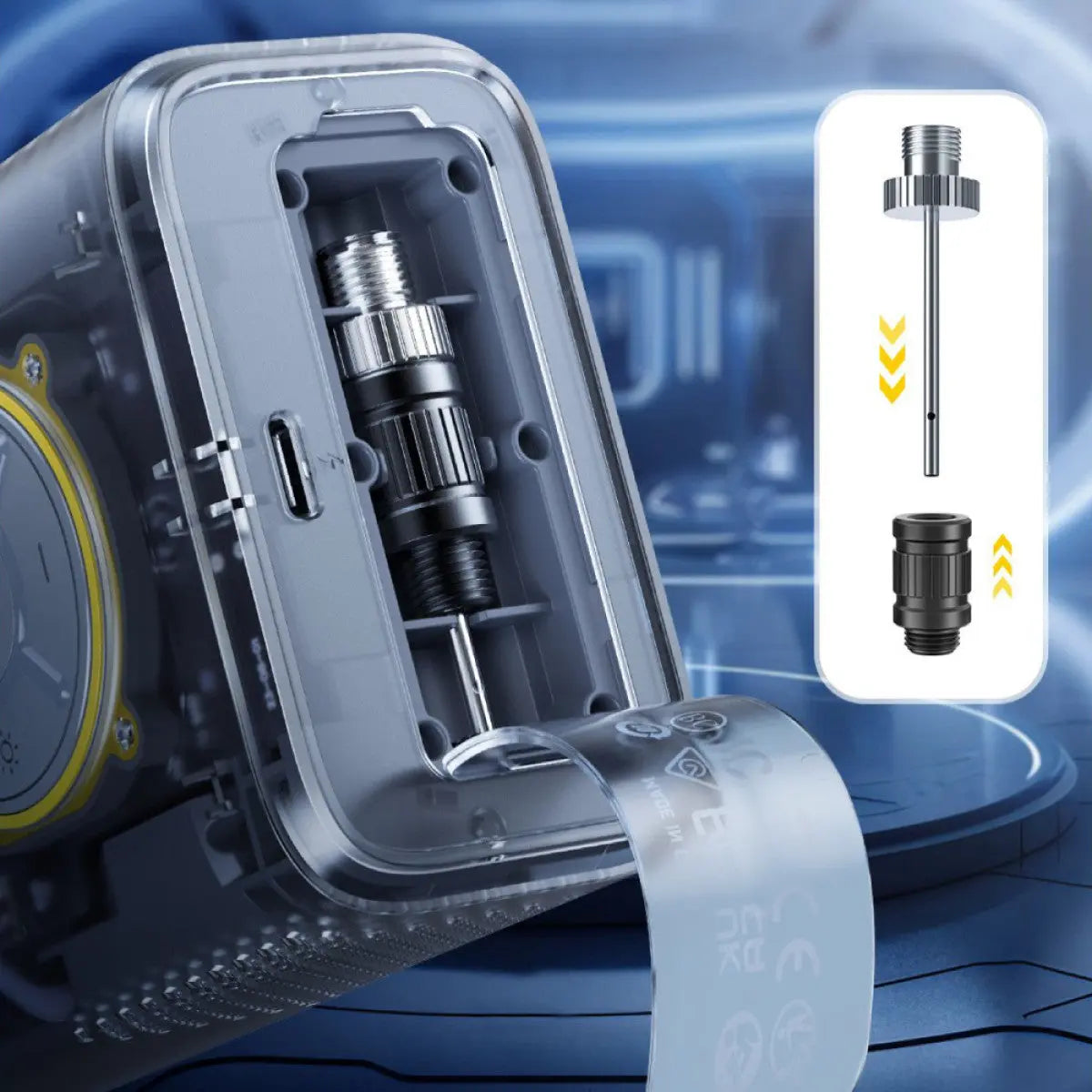 Fanttik X9 Pro Portable Electric Pump GoodTime Cycle