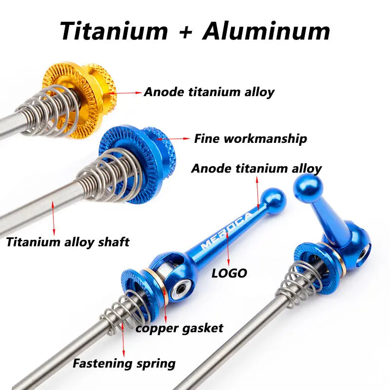 MEROCA Titanium QR Skewer GoodTime Cycle