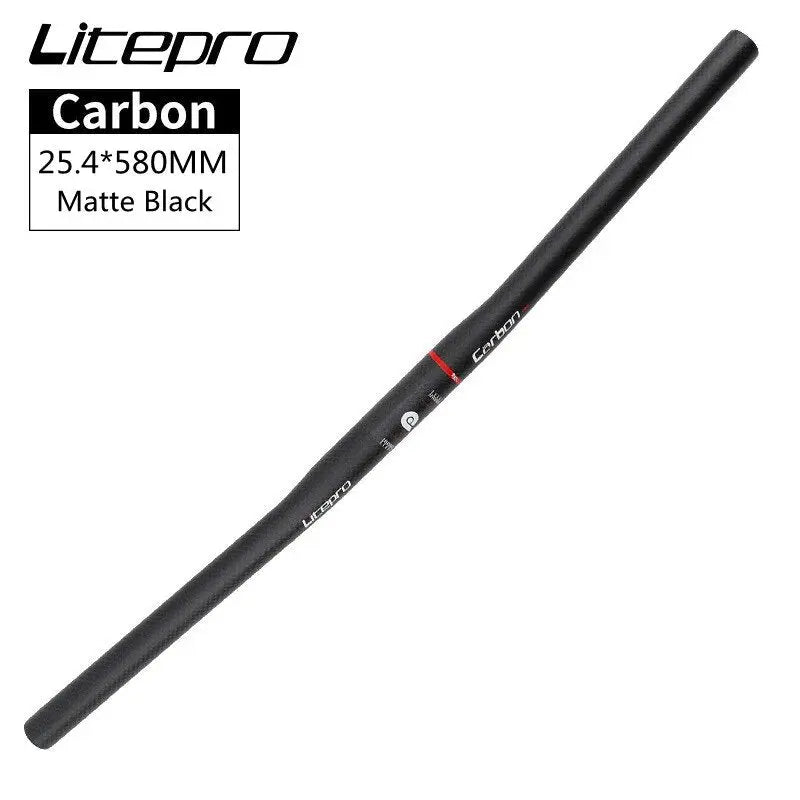 Litepro Carbon Fiber Straight Handlebar GoodTime Cycle