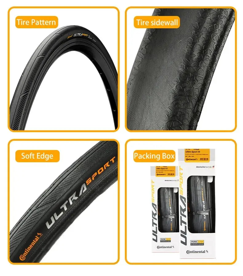 Continental Ultra Sport III 700C Tyre GoodTime Cycle