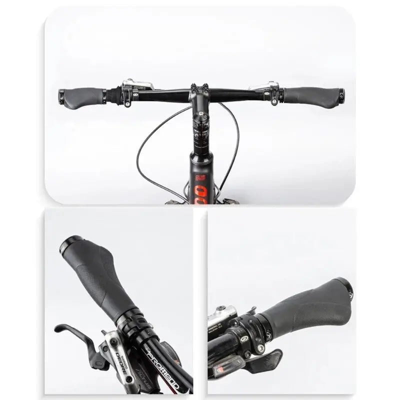 Promend GR-506 Ergonomic Rubber Grips - GoodTime Cycle