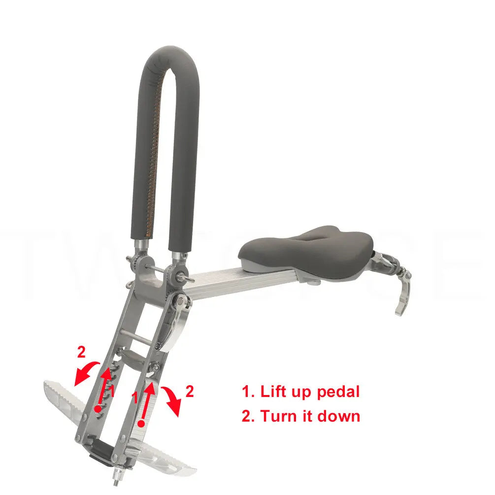 Quick Release Foldable Child Seat GoodTime Cycle