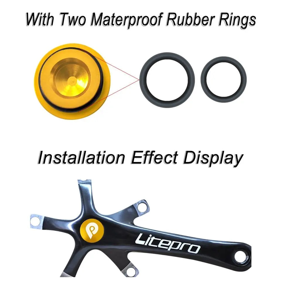 Litepro Dustproof Crank Cover GoodTime Cycle