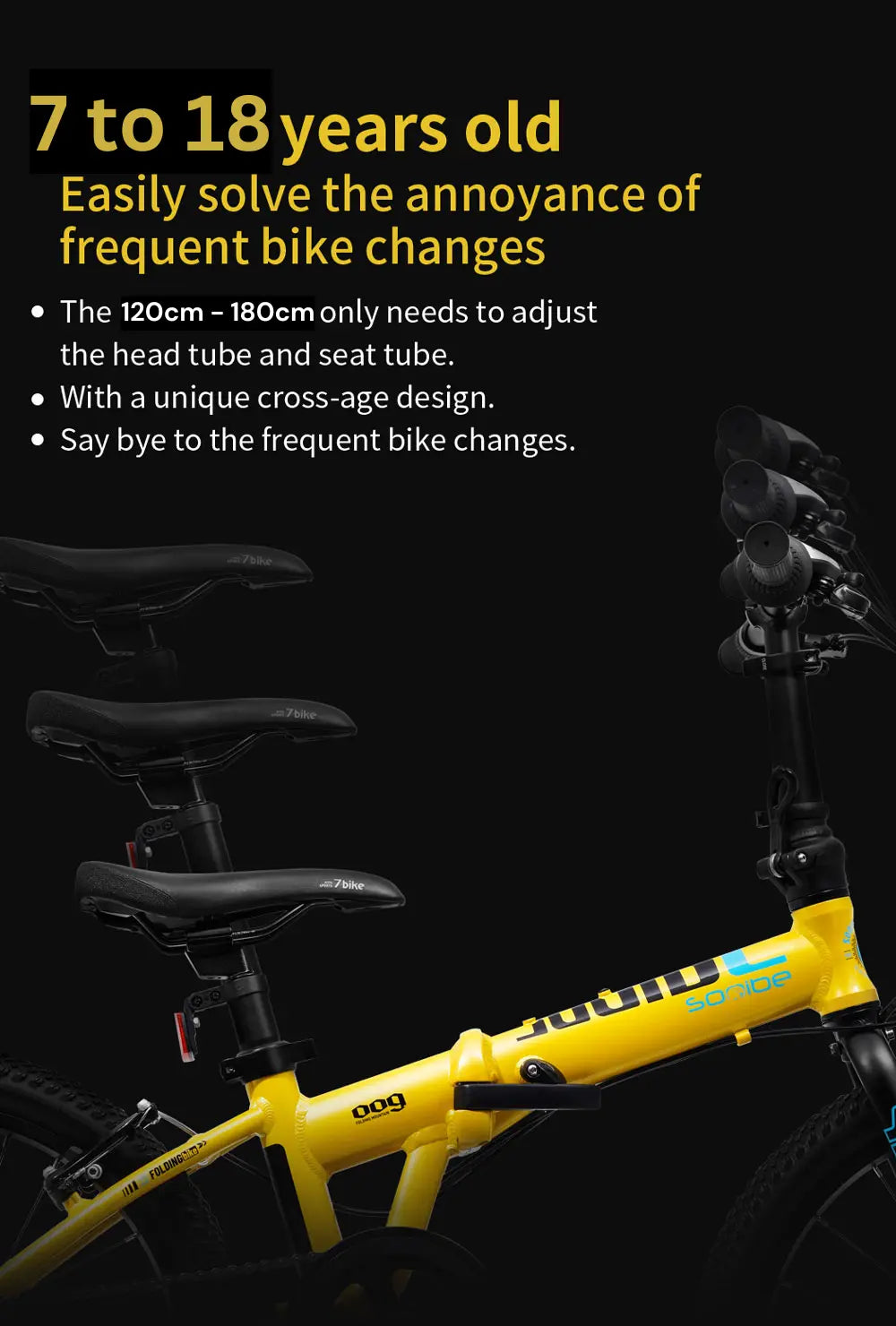 Sooibe 009 20″ Kids Foldable Mountain Bike GoodTimes Cycle