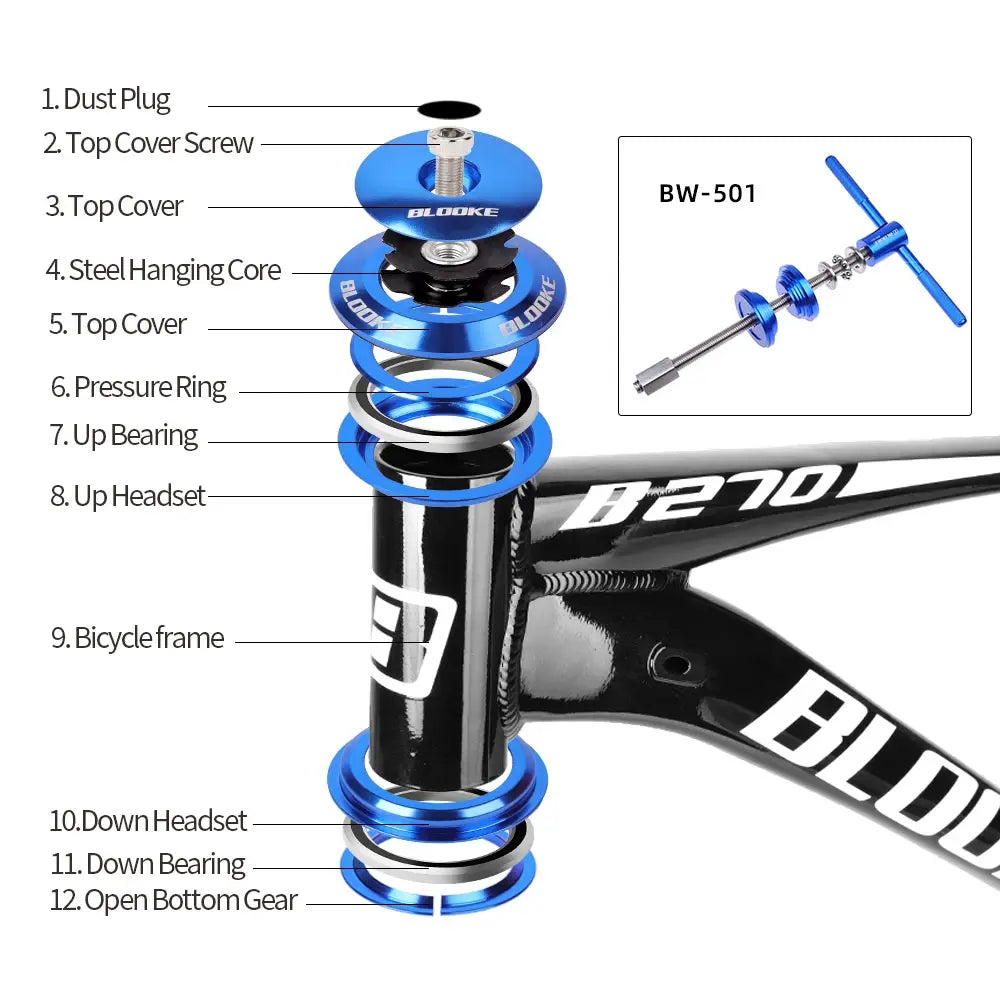 BLOOKE 44/44mm Headset GoodTime Cycle