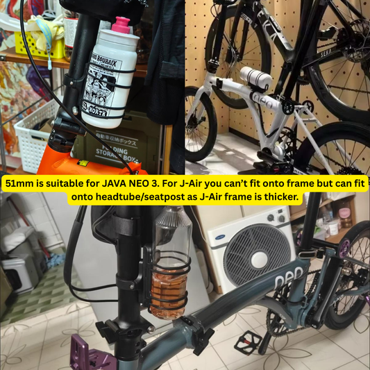 Magnetic Water Bottle Cage Holder