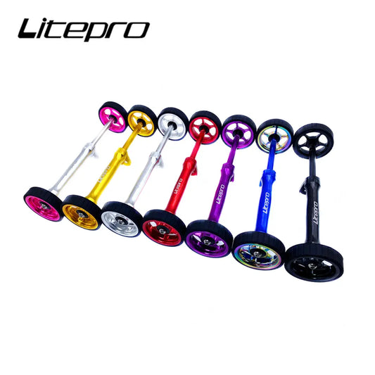 Litepro 60mm Thick Easy Wheel with Extension Rod Set GoodTime Cycle