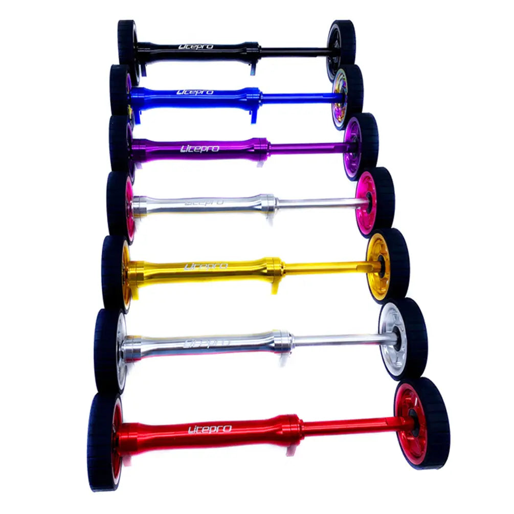 Litepro 60mm Thick Easy Wheel with Extension Rod Set GoodTime Cycle