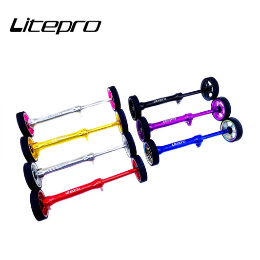 Litepro 60mm Thick Easy Wheel with Extension Rod Set GoodTime Cycle