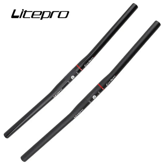 Litepro Carbon Fiber Straight Handlebar GoodTime Cycle