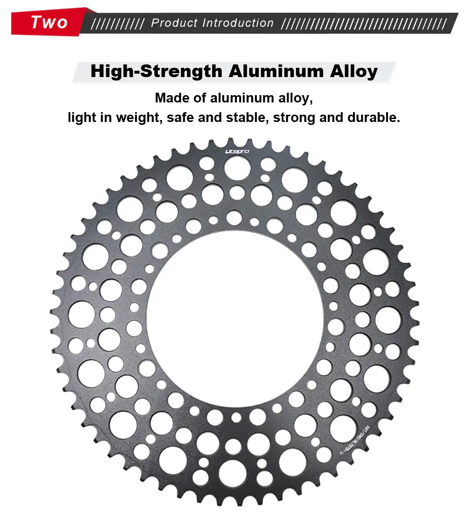 Litepro Starry Sky Bubble Chainring GoodTime Cycle