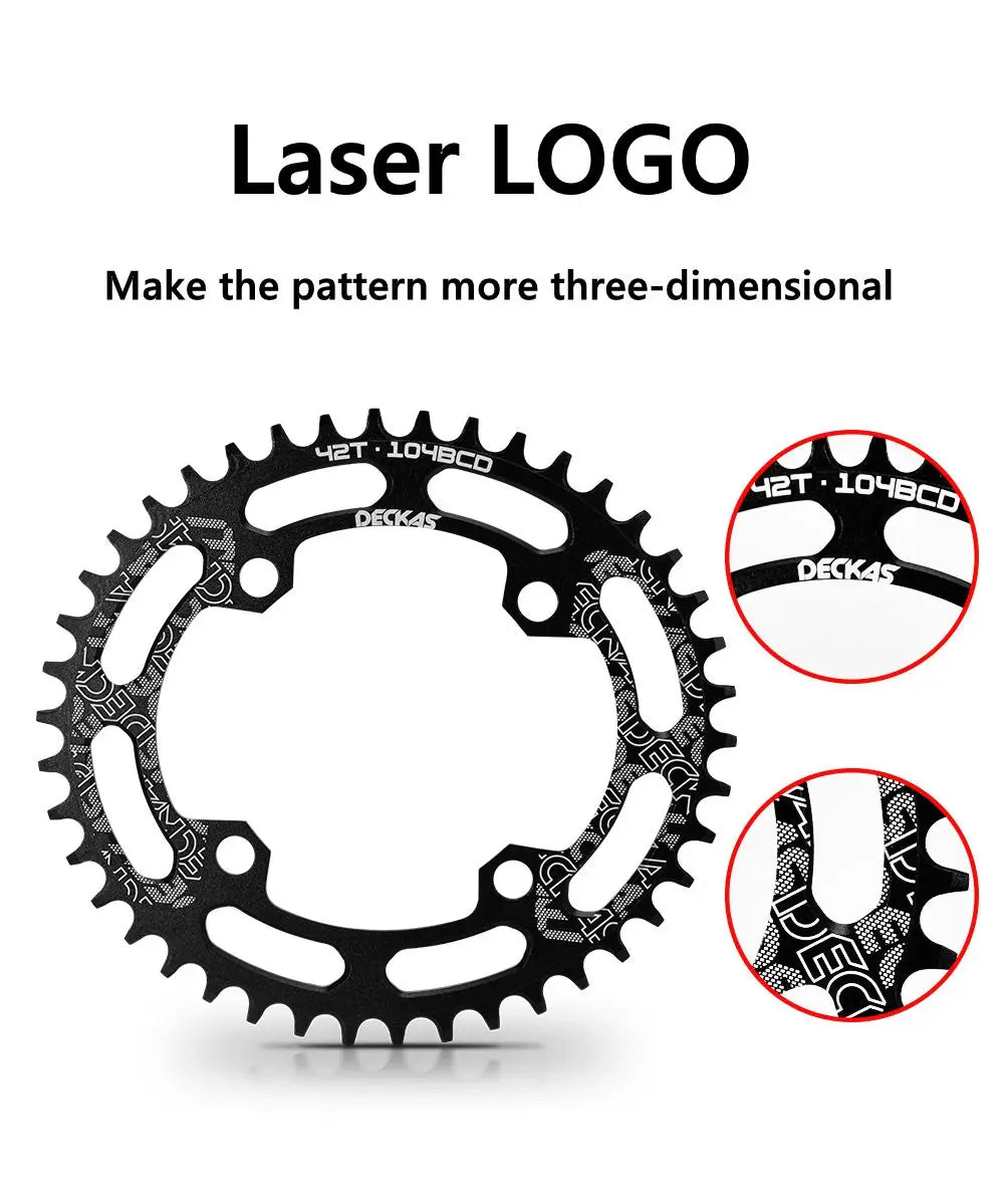 Deckas Oval Narrow Chainring GoodTime Cycle