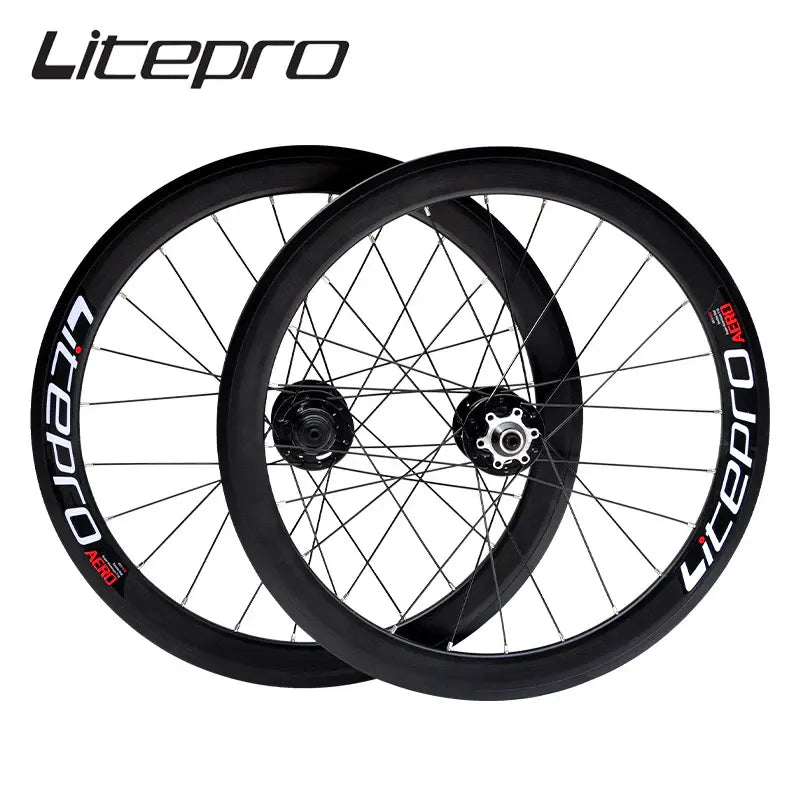 Litepro S42 406/451 Aero Wheelset - GoodTime Cycle