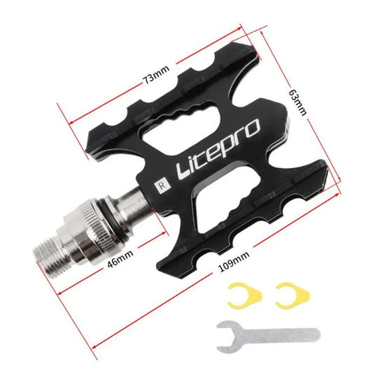 Litepro K3 QR Pedals GoodTime Cycle