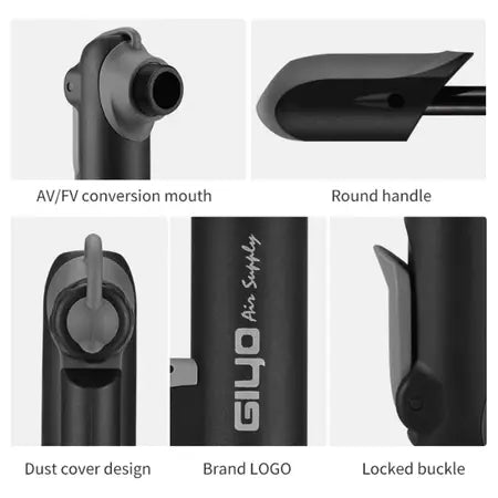GIYO Mini Hand Pump - GoodTime Cycle