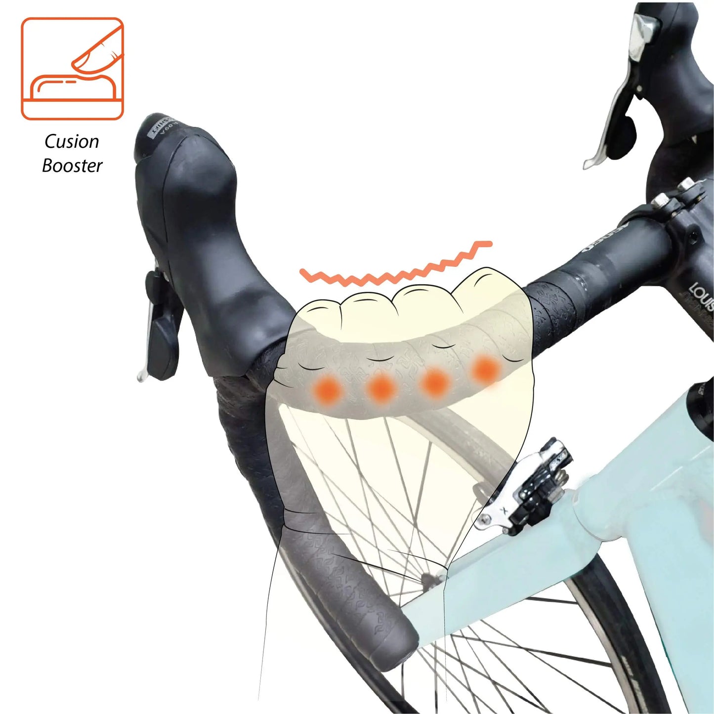 Skwiki Tacky PU Leather Bar Tape - GoodTime Cycle