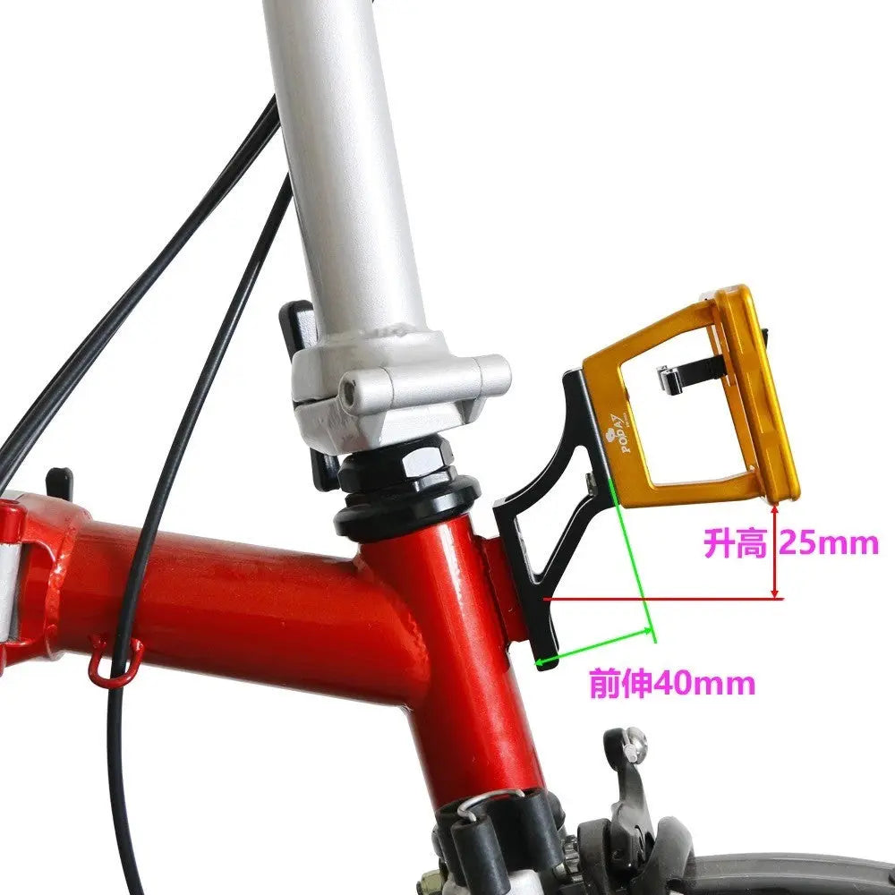 Raised Pig Nose Adapter - GoodTime Cycle