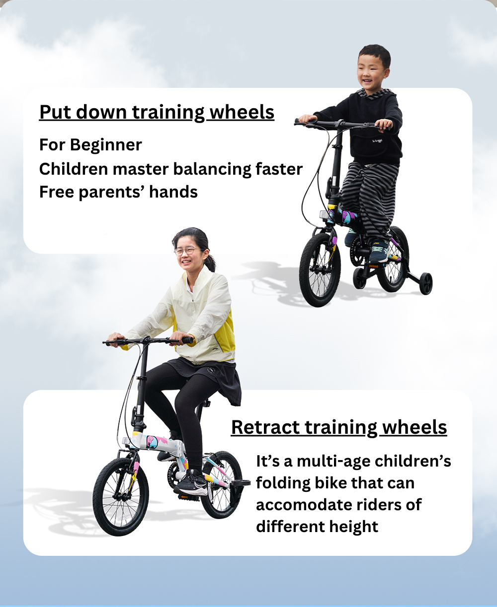 Sooibe 003 14″ Kids Foldable Bike