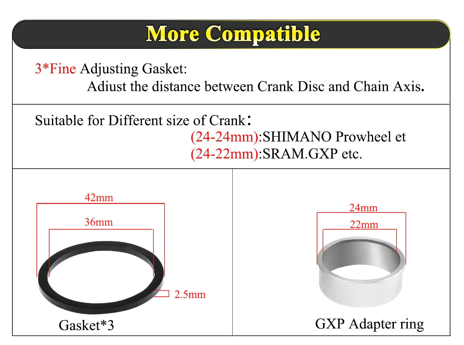 BLOOKE Sealed/Ceramic Bottom Bracket GoodTime Cycle