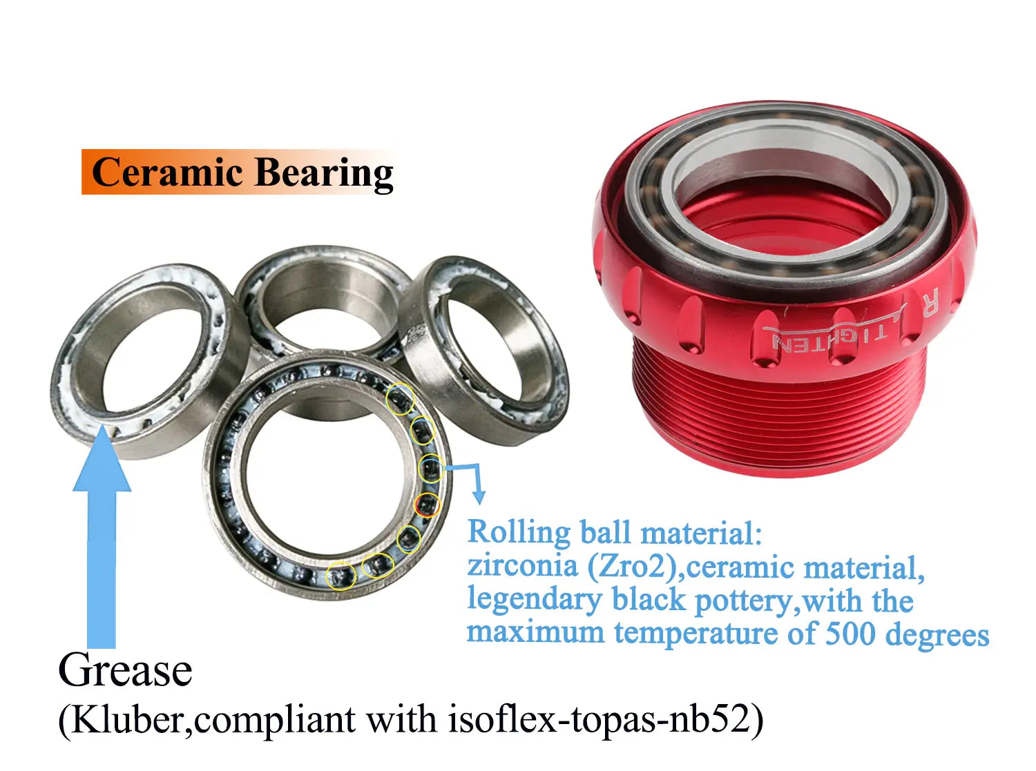 BLOOKE Sealed/Ceramic Bottom Bracket GoodTime Cycle