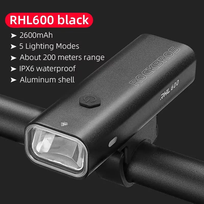 ROCKBROS RHL600 Front Light GoodTime Cycle
