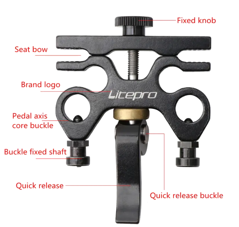 Litepro QR Pedals Bracket Holder GoodTime Cycle