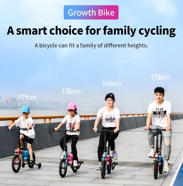 Sooibe 007 Pro 16″ Kids Foldable Bike GoodTimes Cycle