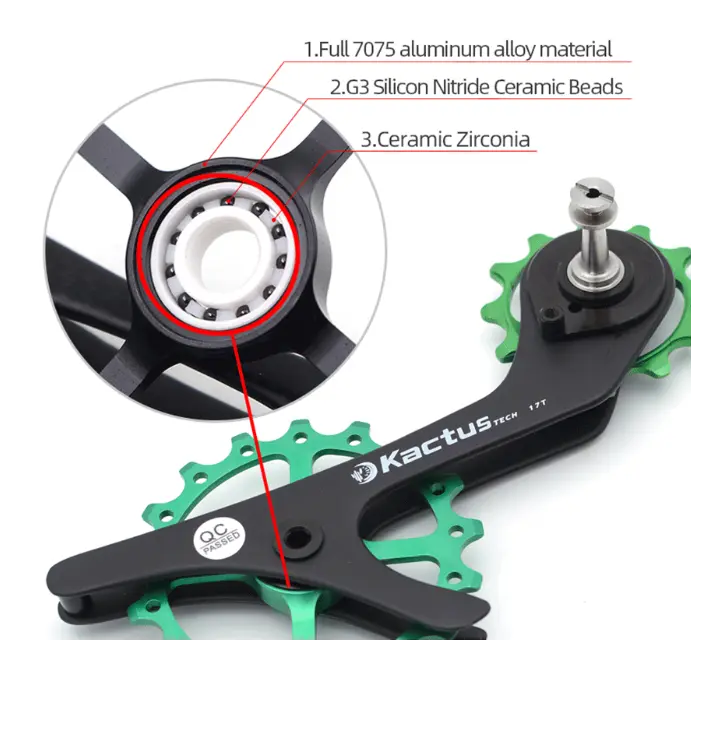 Kactus 17THA Oversized Pulley Wheel System OPWS GoodTime Cycle
