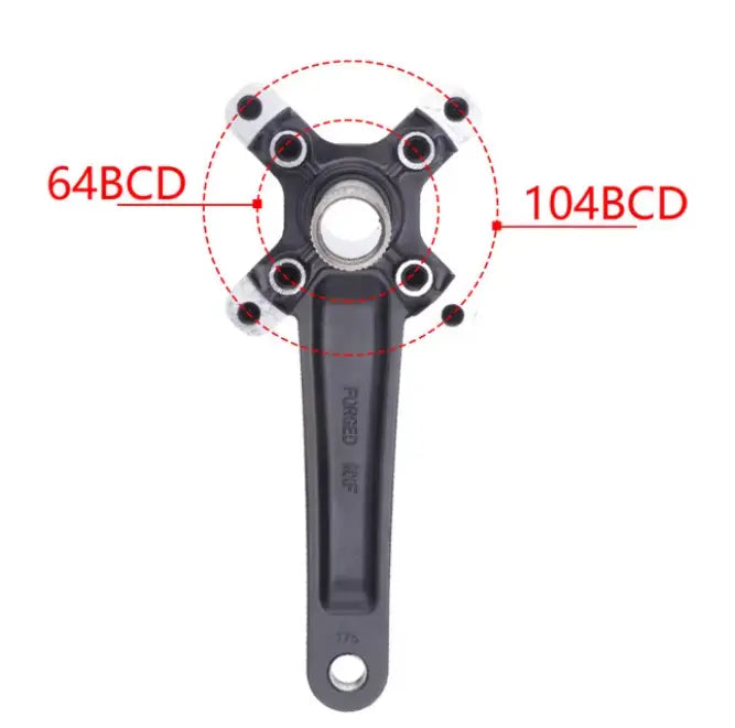 Racework XT Hollowtech Crankset GoodTime Cycle