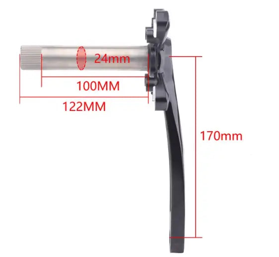 Racework XT Hollowtech Crankset GoodTime Cycle