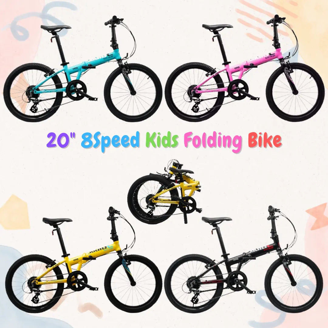 Sooibe 009 20″ Kids Foldable Mountain Bike GoodTimes Cycle