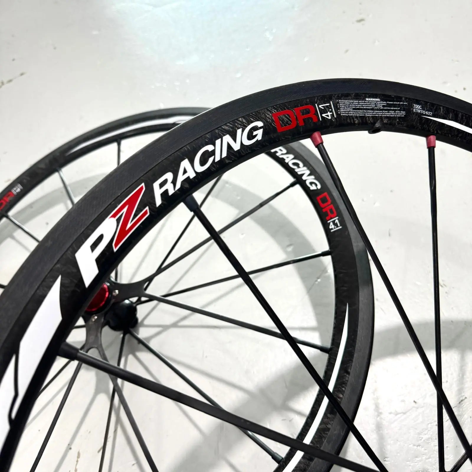 PZ Racing DR4.1 700C UD Carbon Wheelset GoodTime Cycle