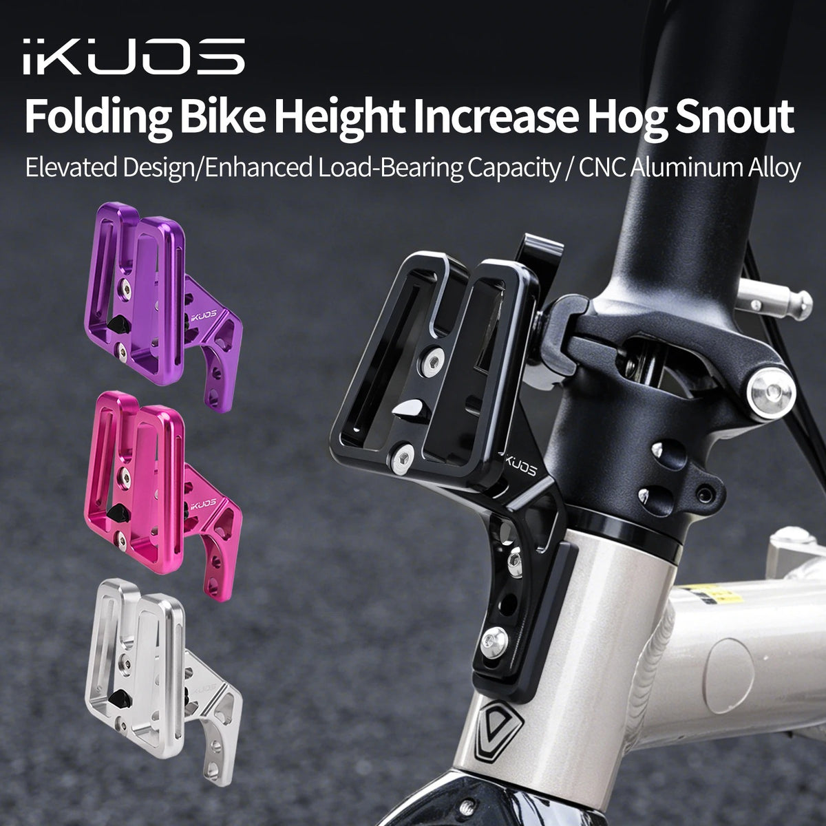 iKUOS Raised Pig Nose Carrier Block