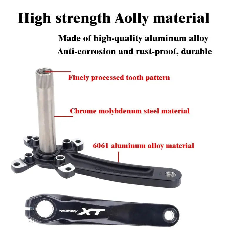 Racework XT Hollowtech Crankset GoodTime Cycle