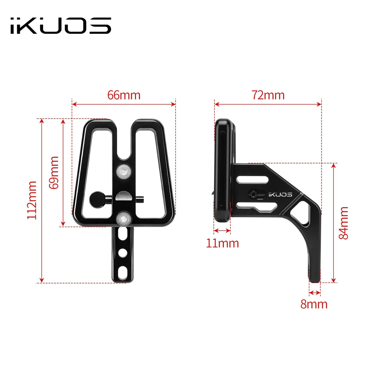 iKUOS Raised Pig Nose Carrier Block