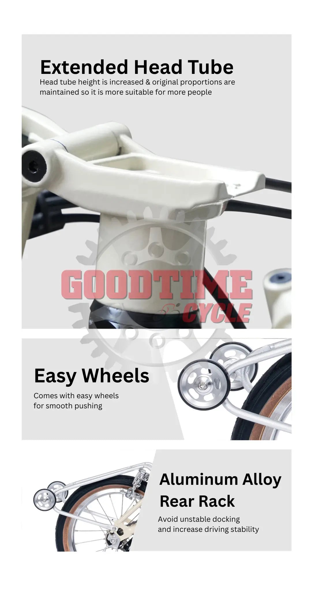 Bike's Nano 14" Mini Trifold GoodTime Cycle