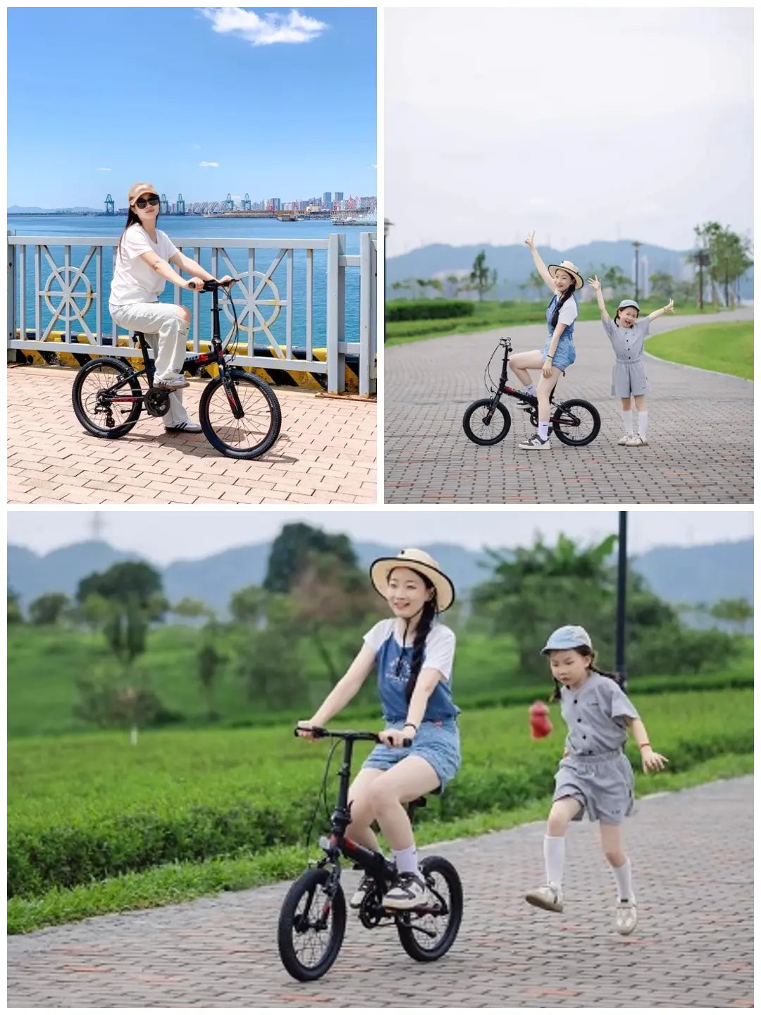 Sooibe 009 16″ Kids Foldable Mountain Bike GoodTimes Cycle