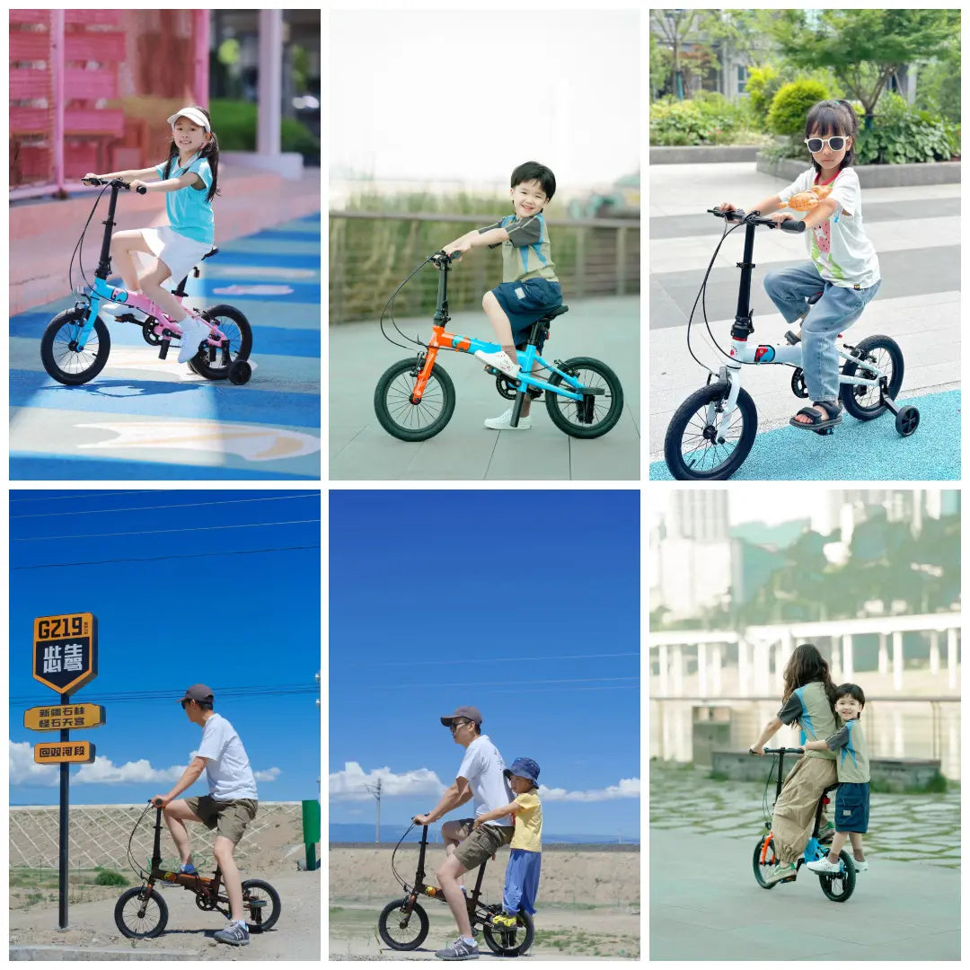 Sooibe 007 Pro 16″ Kids Foldable Bike GoodTimes Cycle