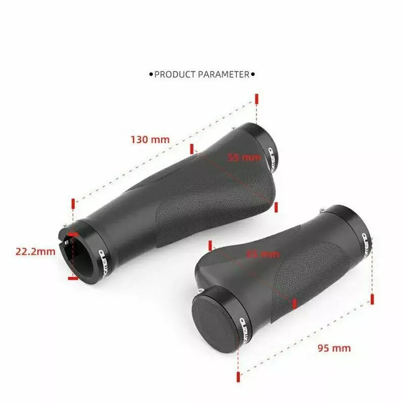 Promend GR-506 Ergonomic Rubber Grips - GoodTime Cycle
