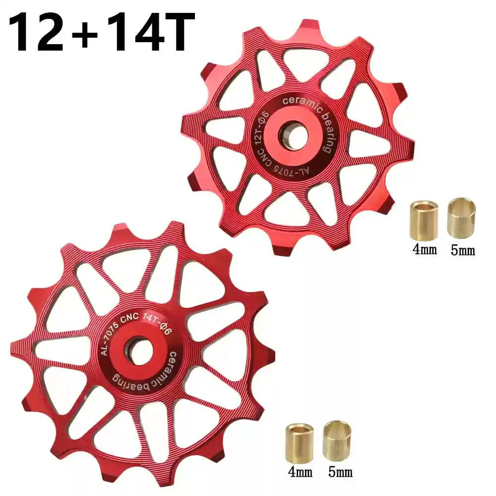 12T+14T Ceramic Jockey Wheel - GoodTime Cycle