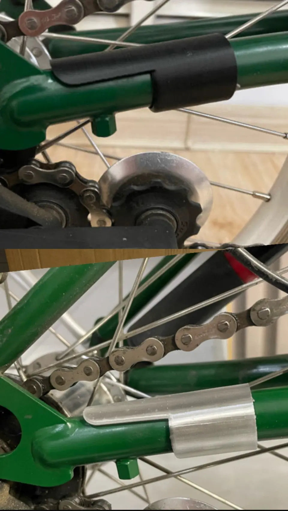 Trifold E-Hook Frame Protector - GoodTime Cycle